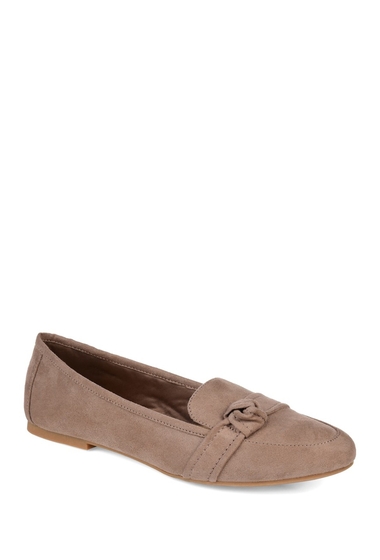 Incaltaminte femei journee collection marci knotted strap loafer taupe