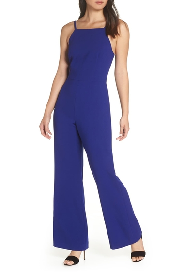 Imbracaminte femei french connection whisper halter neck jumpsuit prnce rock