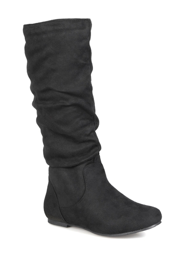 Incaltaminte femei journee collection rebecca slouchy riding boot black