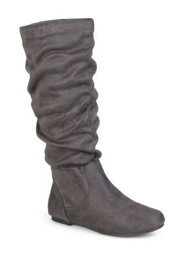 Incaltaminte femei journee collection rebecca slouchy riding boot grey