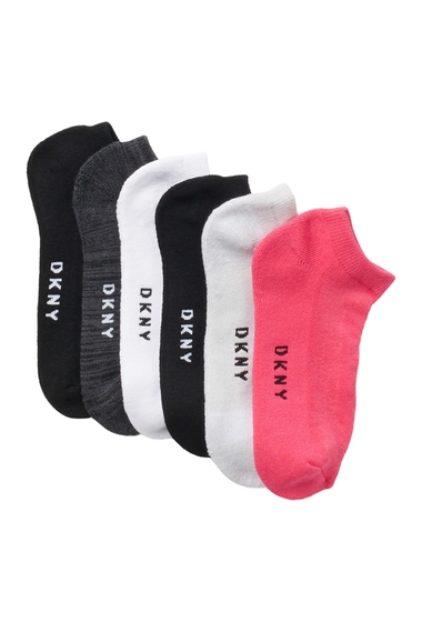Imbracaminte femei dkny low cut sport socks - pack of 6 high pinkgreyblk