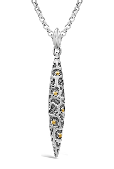 Bijuterii femei devata genuine 18k gold sterling silver leopard marquis pendant necklace silver gold