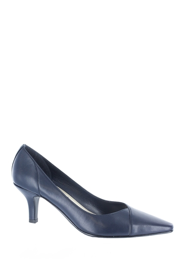 Incaltaminte femei easy street chiffon pointed toe pump - multiple widths available navy paten