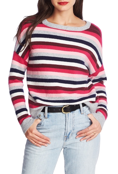 Imbracaminte femei court and rowe stripe crop sweater pnkobsession