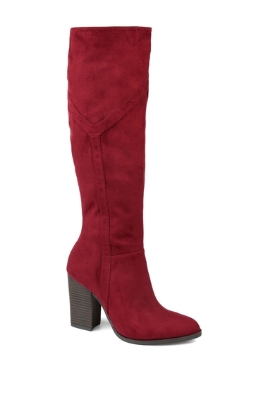 Incaltaminte femei journee collection kyllie tall boot - wide calf burgundy