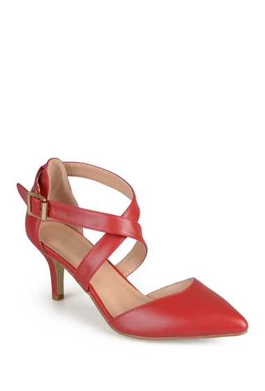Incaltaminte femei journee collection riva crossover pump red