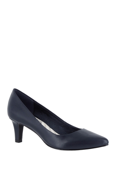 Incaltaminte femei easy street pointe pointed toe pump - multiple widths available navy
