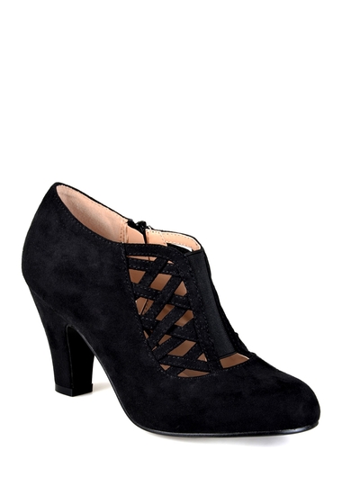 Incaltaminte femei journee collection piper caged ankle bootie black
