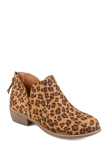 Incaltaminte femei journee collection livvy ankle bootie leopard