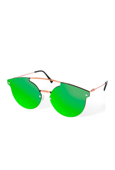 Ochelari femei aqs sunglasses willow aviator sunglasses green