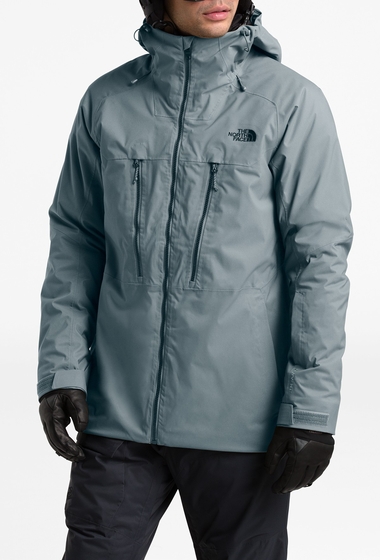 Imbracaminte barbati the north face thermoballtm eco snow triclimate jacket mid grey