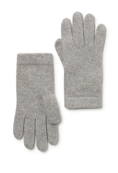 Accesorii femei portolano cashmere gloves lt grey