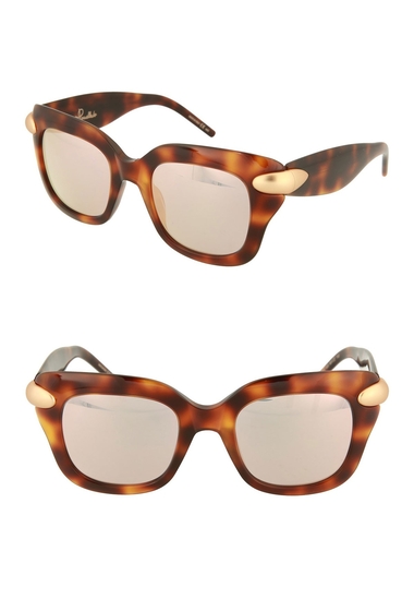 Ochelari femei pomellato 49mm novelty sunglasses avana brown