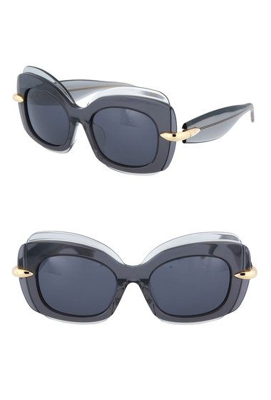 Ochelari femei pomellato 50mm novelty sunglasses grey grey