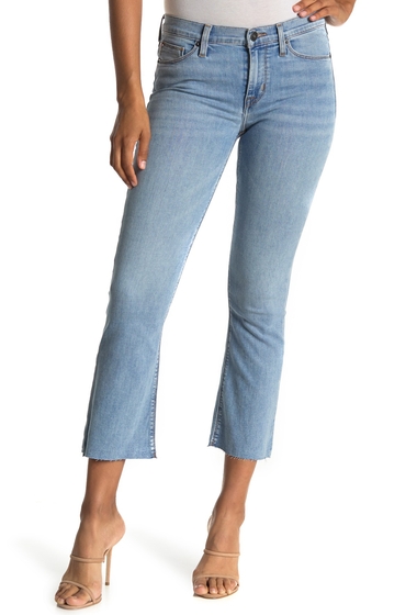 Imbracaminte femei hudson jeans love midrise crop bootcut jeans dorset