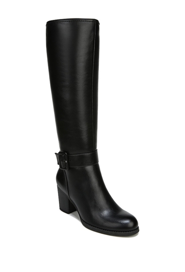 Incaltaminte femei soul naturalizer twinkle block heel buckle boot - wide width available black