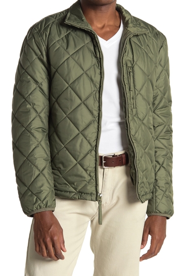 Imbracaminte barbati marc new york by andrew marc humbolt faux shearling lined quilted jacket olive