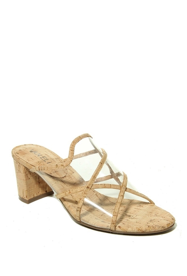Incaltaminte femei vaneli maynor cork block heel sandal - multiple widths available natural