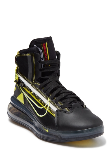 Incaltaminte barbati nike air max 720 satrn sneaker 001 blackdynamic yellow-red