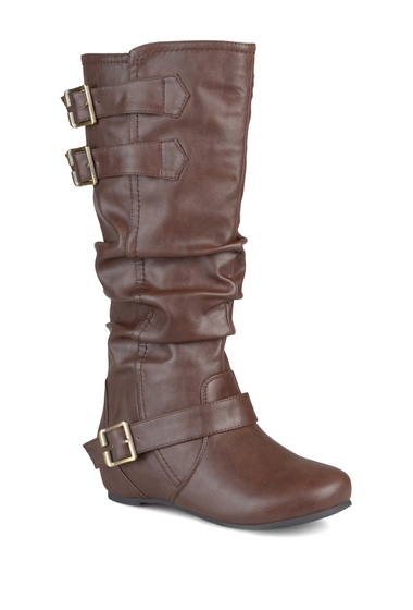 Incaltaminte femei journee collection tiffany slouchy riding boot brown