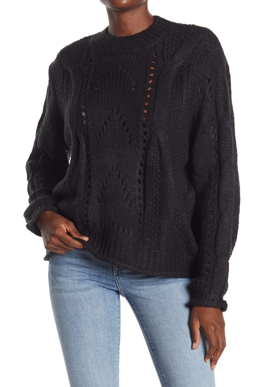 Imbracaminte femei hyfve long sleeve knit sweater black