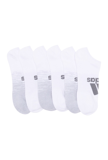 Imbracaminte barbati adidas superlite no show socks - pack of 6 white