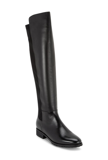 Incaltaminte femei blondo presto waterproof knee high boot black leat