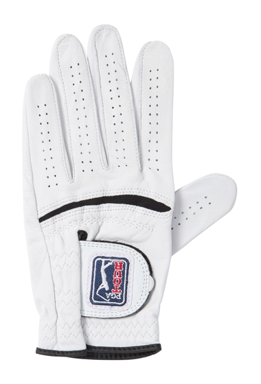 Accesorii barbati pga tour leather golf glove bright white