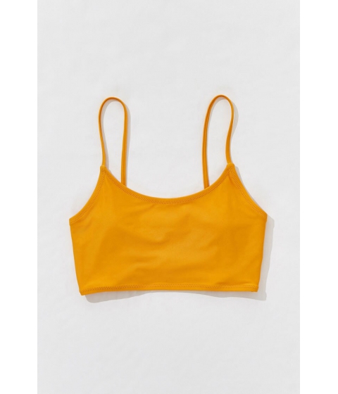 Imbracaminte femei forever21 scoop-cut bralette bikini top marigold
