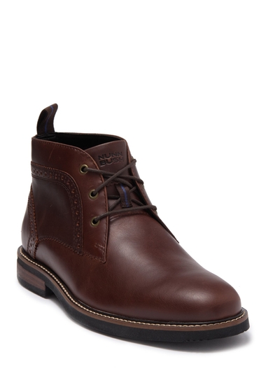 Incaltaminte barbati nunn bush ozark leather plain toe chukka boot - wide width available rust