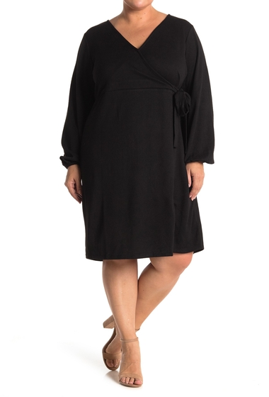 Imbracaminte femei sanctuary long sleeve dress plus size black