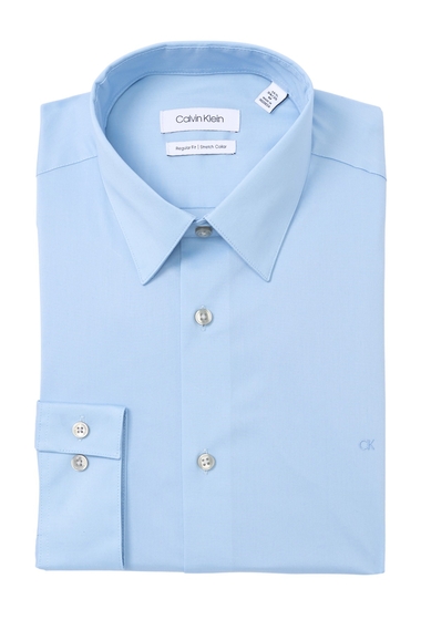 Imbracaminte barbati calvin klein regular fit dress shirt light blue