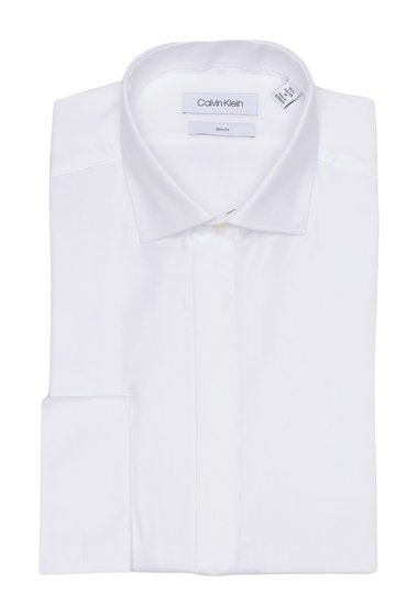 Imbracaminte barbati calvin klein slim fit dress shirt white