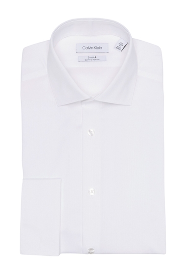 Imbracaminte barbati calvin klein slim fit dress shirt white