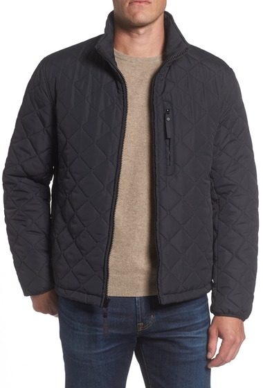 Imbracaminte barbati marc new york by andrew marc quilted stand collar jkt black