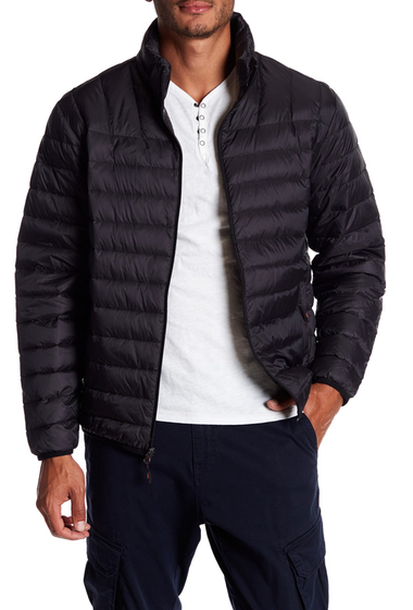 Imbracaminte barbati hawke co quilted packable nylon jacket black